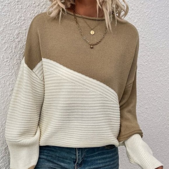 MODA ME COUTURE Sweaters - CASUAL DOLLZ Colorblock Sweater top